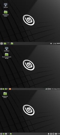 Desktops von Linux Mint 20.2