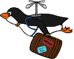 Pinguin zieht um