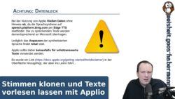 Video auf tube.tchncs.de ansehen